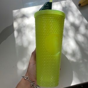 Starbucks Halloween 2022 Glow In The Dark Lemongrass Bling Venti Cup